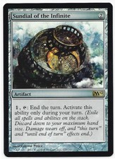 1 x Foil MTG Sundial of the Infinite Magic The Gathering M12 Set Foil