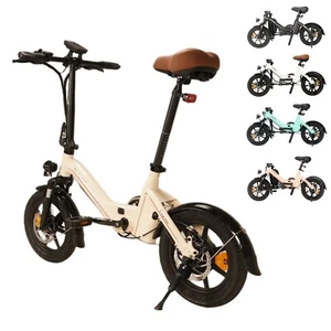 Bodywel Bici Elettrica 14" E-bike Città Biciclette Elettricha 36V 7.8Ah 45KM - Afbeelding 1 van 19