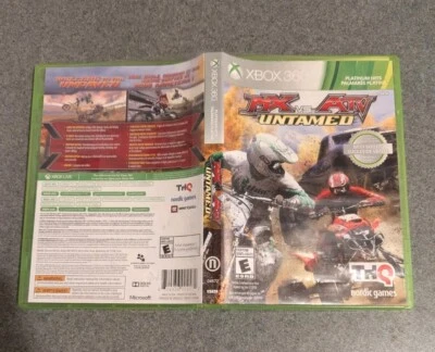 Mx vs. ATV Untamed (2007, Microsoft Xbox 360) 100% Complete w/ Manual - Image 1 of 3