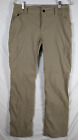 Duluth Trading Cargo Pants Tan Roll Up Leg Nylon Hiking Gorpcore Womens 8x31