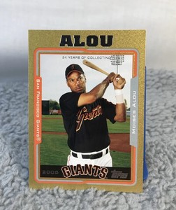Topps 2005 Gold Moises Alou #605 
