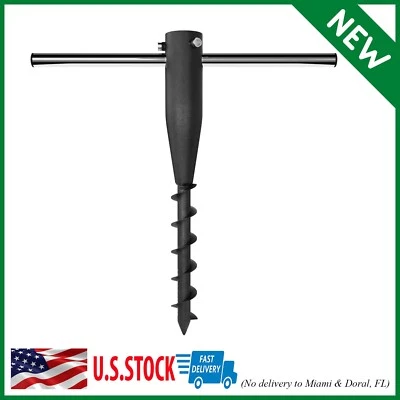 Paraguas Anclaje de arena Acero resistente Sin excavación Playa Arena Anclaje de tierra A prueba de viento Foto 1 de 4