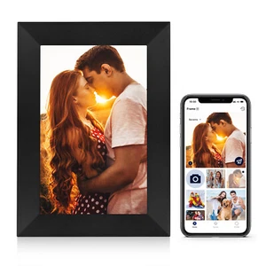 Smart Digital Picture Frame WiFi 8 Inch IPS Touch Screen for Video/Picture - Picture 1 of 8