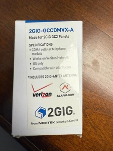 2Gig 2GIG-GCCDMVX-A Verizon Cell Unit - Picture 1 of 1