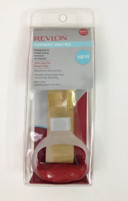 PEDICURE REVLON FLEXI-BUFF FOOT FILE *NEW* - Image 1 of 3