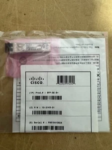 Cisco SFP-GE-S Brand NEW Sealed 1000Base-T Transceiver Module P/N 10-2143-01 - Picture 1 of 1