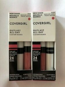 2 TWO Covergirl Outlast All-Day Custom Nudes, 920 Medium Cool