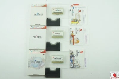 FINAL FANTASY I II IV 1 2 4 set WS SQUARE Wanderswan Color Box From Japan - Image 1 of 2