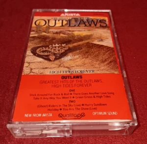 OUTLAWS Greatest Hits High Tides Forever Cassette Tested Arista ACB6-8391 Read - Picture 1 of 4
