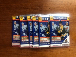 1997/1998 Pinnacle Hockey Be A Player Sealed Pack - 1 Auto Per Pack - Picture 1 of 2