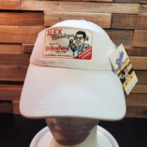 La Ranchera Hat Mens Sun Visor Golf Cap 96.7 FM Radio Promo Alex Mendoza NWT - Foto 1 di 7