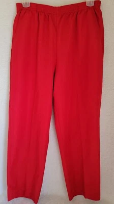 Jantzen Classics Womens Pants Size 16 Red - Image 1 of 4