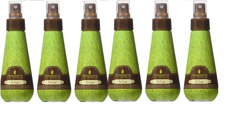 6x Aceite Natural de Macadamia Sin Enredos Pre Styler Spray 100 ml PUBLICACIÓN EL MISMO DÍA Foto 1 de 4