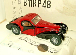 Superb Franklin Mint 1936 Bugatti Type 57SC Diecast Model in 1:24 Scale - Picture 1 of 8