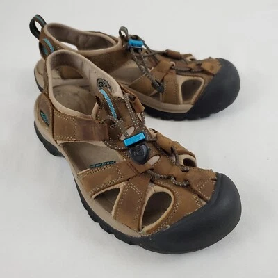 Sandalias Keen Venice Zapatos TALLAS DESAJUSTABLES Mujer Derecha 8.5 Izquierda 7.5 Cuero. Foto 1 de 4