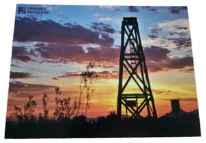 Springs Preseve Las Vegas Nevada Postcard Historic Well Water Derrick UNPOSTED - Picture 1 of 2