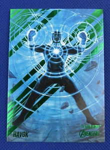2022 Upper Deck Marvel Fleer Ultra Avengers #26 Havok Green Parallel Base - Picture 1 of 2