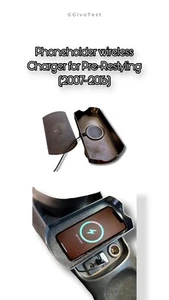 Porta telefono Ricarica Wireless Fiat500/Abarth PreRestyling(2007/2016) - Imagen 1 de 7