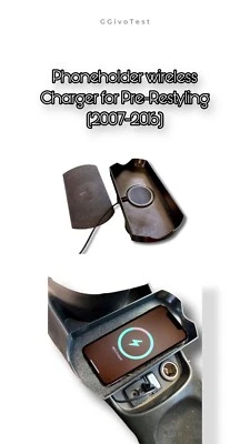 Porta telefono Ricarica Wireless Fiat500/Abarth PreRestyling(2007/2016) - Image 1 of 4