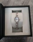 Bulova 98L005 Women's Silver and Gold-Tone Stainless Crystal Accents Watch