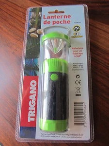 LANTERNE DE POCHE 8 LED - TRIGANO -- LAMPE CAMPING RANDONNEE - Picture 1 of 1