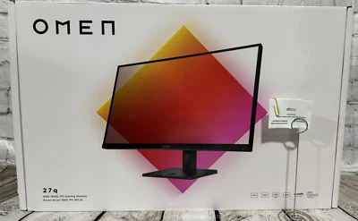 HP Omen 27q Gaming Monitor - 1440p QHD, 165Hz, IPS, 16:9, AMD FreeSync Premium - Image 1 of 4