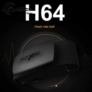 Magene H64/S3 IP67 Bluetooth 4.2 & ANT + Heart Rate Sensor Chest Belt A2TF - Picture 1 of 24