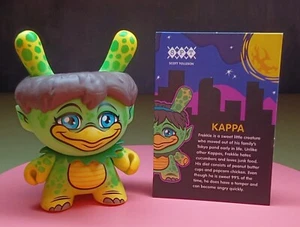 KAPPA ~ Kidrobot CITY CRYPTID Dunny / SCOTT TOLLESON artist card @2018 - Picture 1 of 3