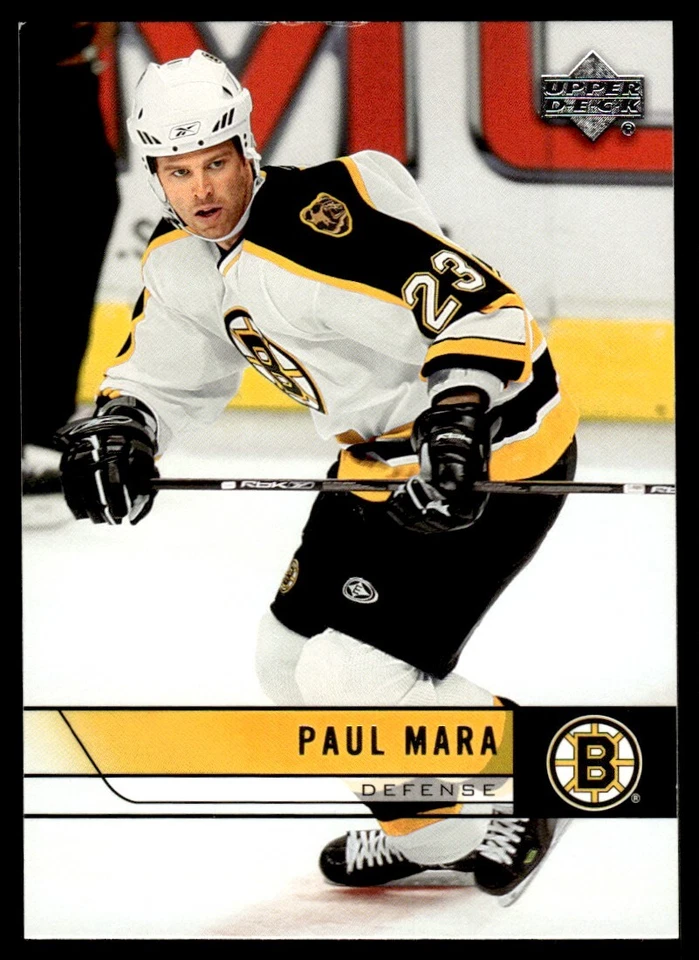 2006 Upper Deck #270 Paul Mara - Boston Bruins - Image 1 of 2
