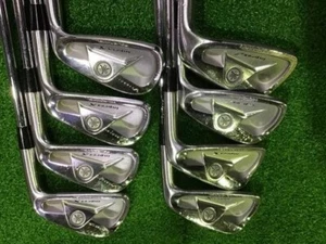 Yamaha inpres X V FORGED 2010 Irons #3-9,Pw(8Clubs)/DG/Flex:Stiff/ Iron set - Picture 1 of 5