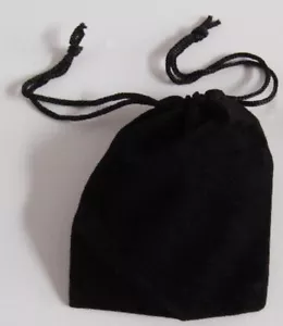 Novel Box Velour Drawstring Pouch Jewelry Bag, Gem Bag Wedding Gift Bag - 25Pack - Picture 1 of 3