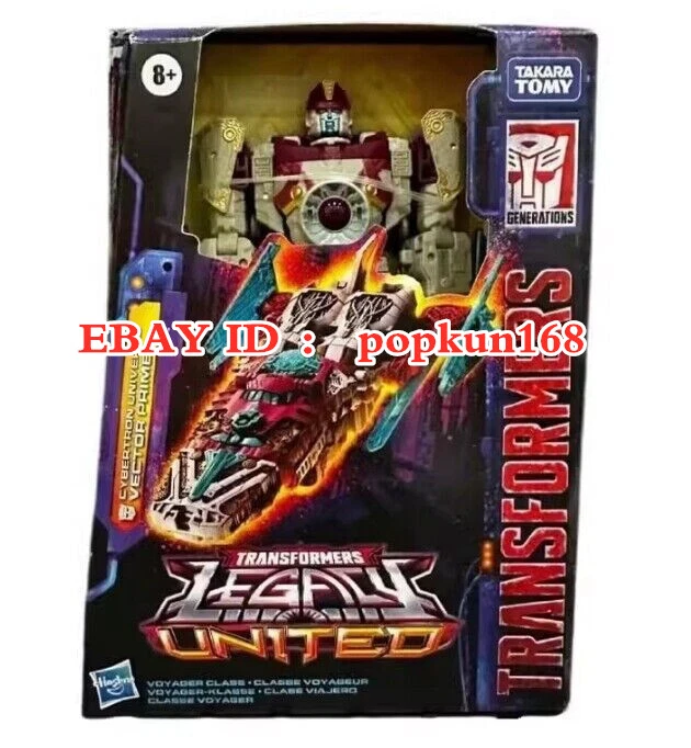 Nuevo Transformers Vector Prime Cybertron Legacy Unlted Hasbro Figura de Acción Juguetes Foto 1 de 4