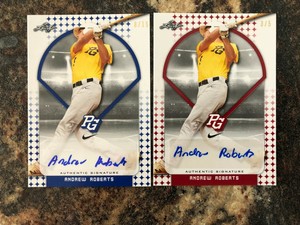 Andrew Roberts 2018 Leaf Perfect Game Auto 2 Card Lot /15 /5 Florida