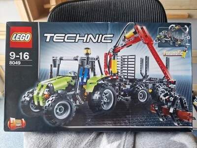 Lego Technic Traktor mit Forstkran - Pneumatic 8049 NEU & OVP  !!! Rarität !!! - Bild 1 von 2