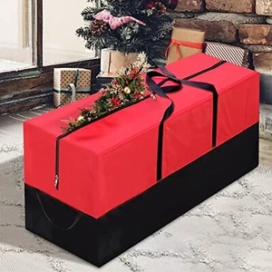 Christmas Tree Storage Bag, Fits Up 8 Ft Tall Artificial Trees-Heavy Duty Hol... - Picture 1 of 6