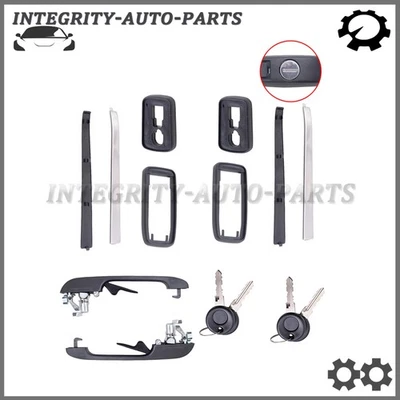 Drivers LH+RH Front Outside Door Handle Fits For Volkswagen Scirocco 1982-1988 - Изображение 1 из 4