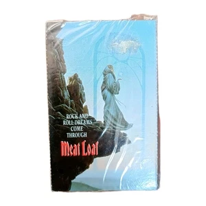 MEAT LOAF - Rock And Roll Dreams Come Through 1993 Cassette Single FREE POST AUS - Picture 1 of 2