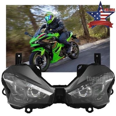 Farol de LED para motocicleta KAWASAKI NINJA500/Ninja500 SE ABS EX500 2024 2025 - Imagem 1 de 4