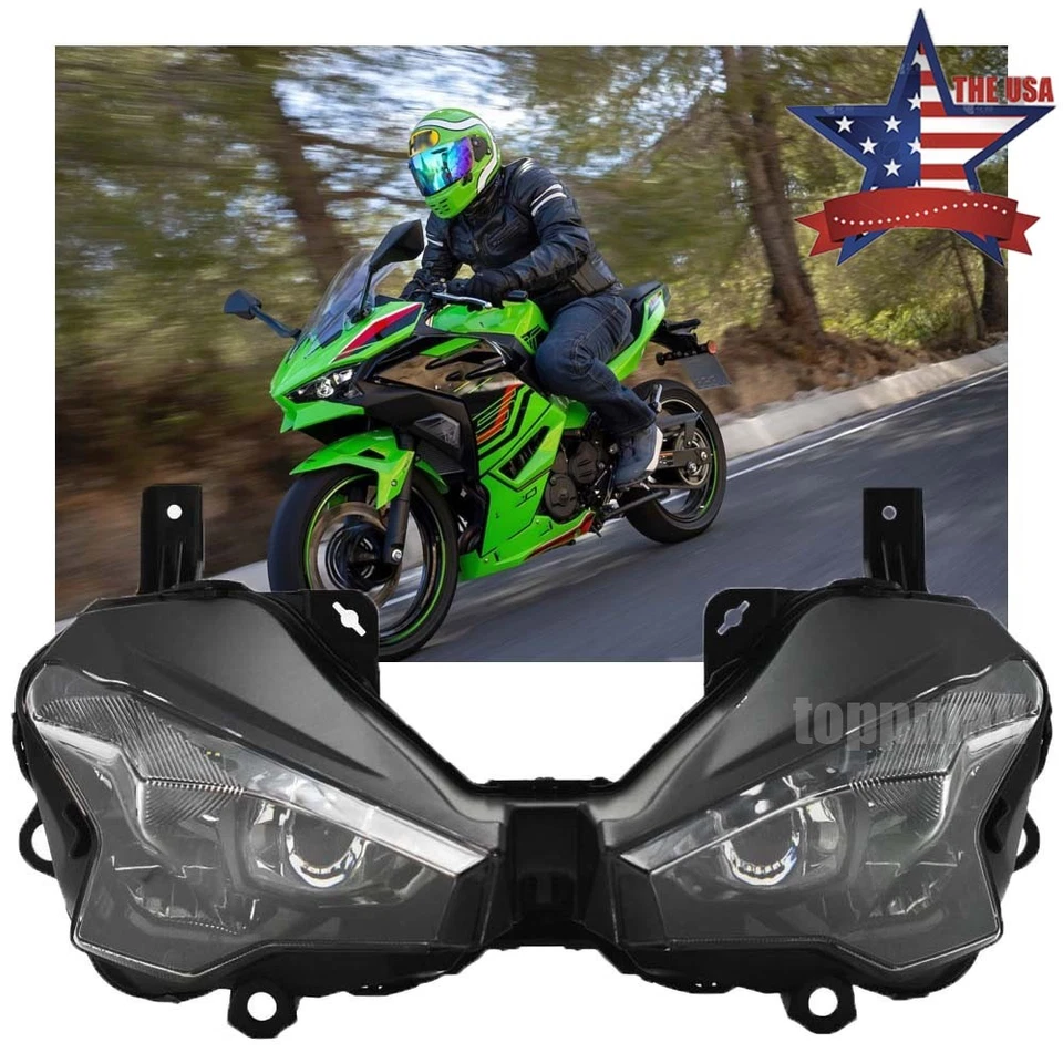 Faro LED para moto KAWASAKI NINJA500/Ninja500 SE ABS EX500 2024 2025 Foto 1 de 4