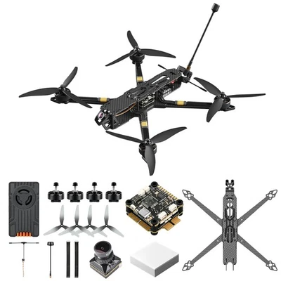 HS-X07M 150km/h FPV Drone 2.5kg Payload 10km ELRS 6S Carbon Fiber Frame - Image 1 of 4
