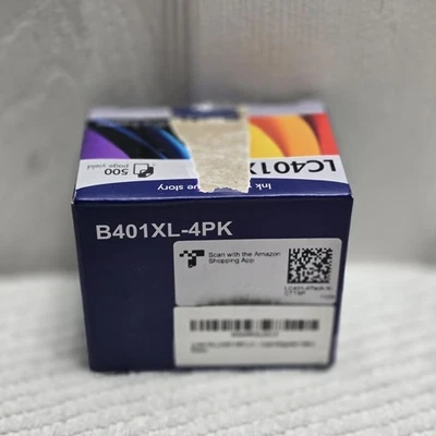 LC401XL Ink Cartridge 4 Pack for Brother MFC-J1010DW J1170DW J1012DW J1800DW - Image 1 of 4