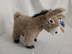 Zoona Wildlife Wild Burro Plüsch 2002 mit Etikett - Bild 1 von 18