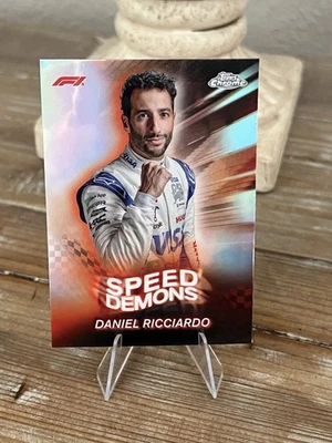2024 Topps Chrome Formula 1 - Speed Demons #SD-18 Daniel Ricciardo - Image 1 of 2