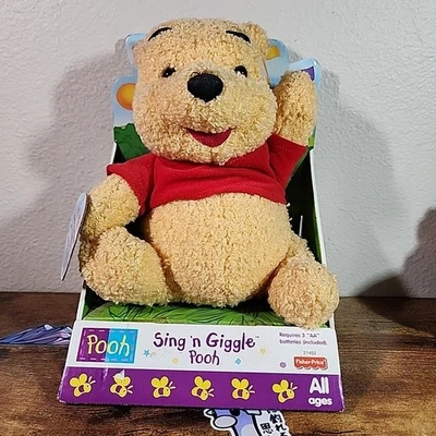 Vtg Fisher Price Sing N Giggle Winnie The Pooh - 1998 - Image 1 of 4