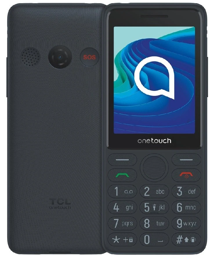 TELEFONO MOVIL TCL ONETOUCH 4042S NEGRO-CON BASE DE CARGA - NUEVO, EN CAJA -