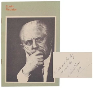 Janet BROWN, - Erwin Piscator / ERWIN PISCATOR EXHIBIT 1st Edition 1974 #162410 - Picture 1 of 2