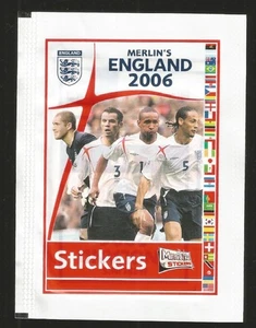Merlin England 2006 PACKET- NEW & SEALED - 6 stickers per pack - Picture 1 of 1