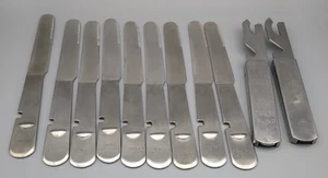 Bundeswehr Feldbestecks Messer  11 St OFM 77-79 BUND, NAHT 82 HAMBURG BUND - Bild 1 von 20