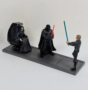 Kenner 1997 Star Wars Emperor Palpatine Throne Chair Luke Skywalker Darth Vader - Picture 1 of 6