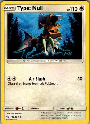 Type: Null Uncommon SM - Cosmic Eclipse 183/236 NM - Image 1 of 2